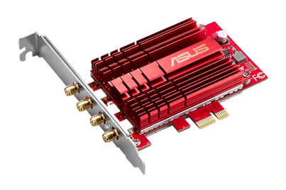 Card mạng không dây PCI Express Asus PCE-AC88 Wireless AC3100 5